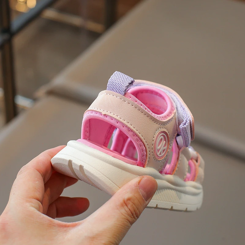 Girls Non Slip Summer Sandals Soft Sole Toddler Beach Shoes