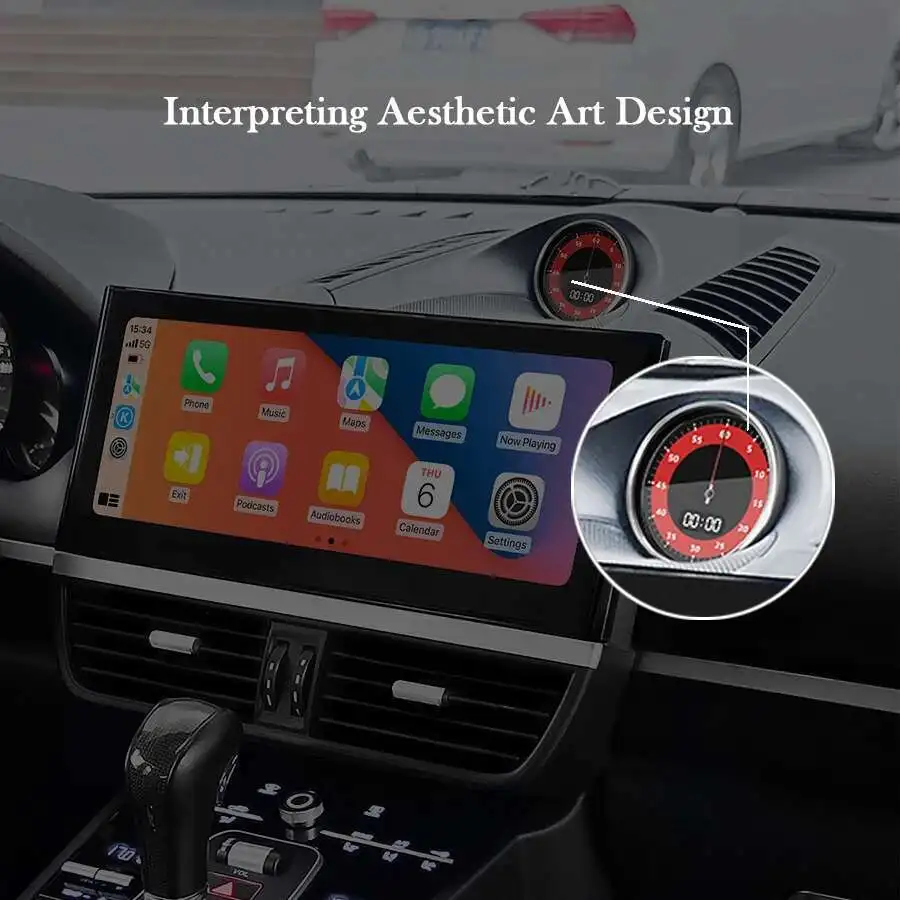 12.3inch Android 13 Car Interior Upgrade Kits For Porsche Cayenne 2010-2017 Cent