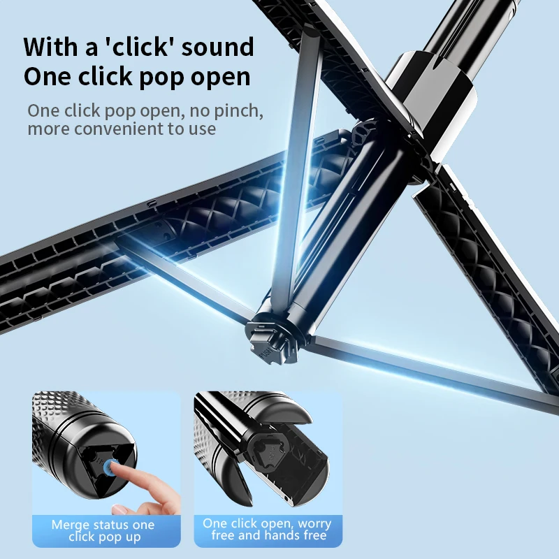 Scalable Selfie Stick with Tripod and Bluetooth Shutter