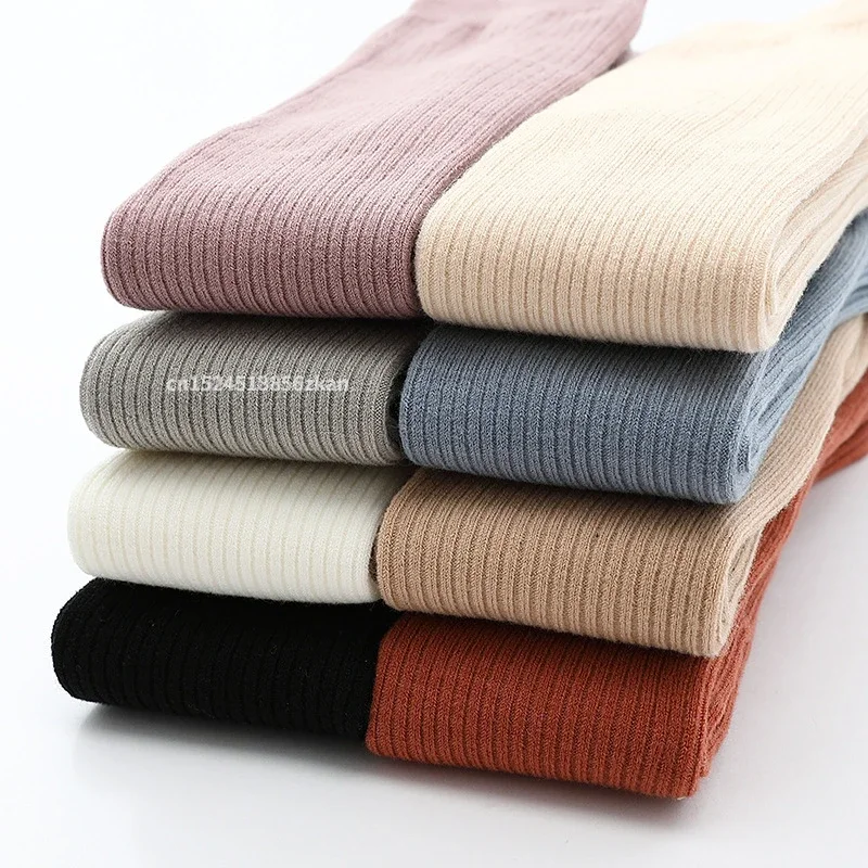Warm Solid Color Thickened Tights for Babies and Little Girls-1 Pcs 3