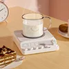 40W Cup Heater Coffee Mug Warmer Heating Pad Warming Coaster for Tea Water Milk 3 Temperature Adjustment Drink Food Heater220V 1