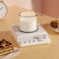 40W Cup Heater Coffee Mug Warmer Heating Pad Warming Coaster for Tea Water Milk 3 Temperature Adjustment Drink Food Heater220V 1