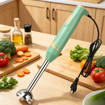HOMEFISH Immersion Hand Blender, Electric Stick Mixer for Food & Vegetable, Handheld Grinder for Smoothies Sauces 1