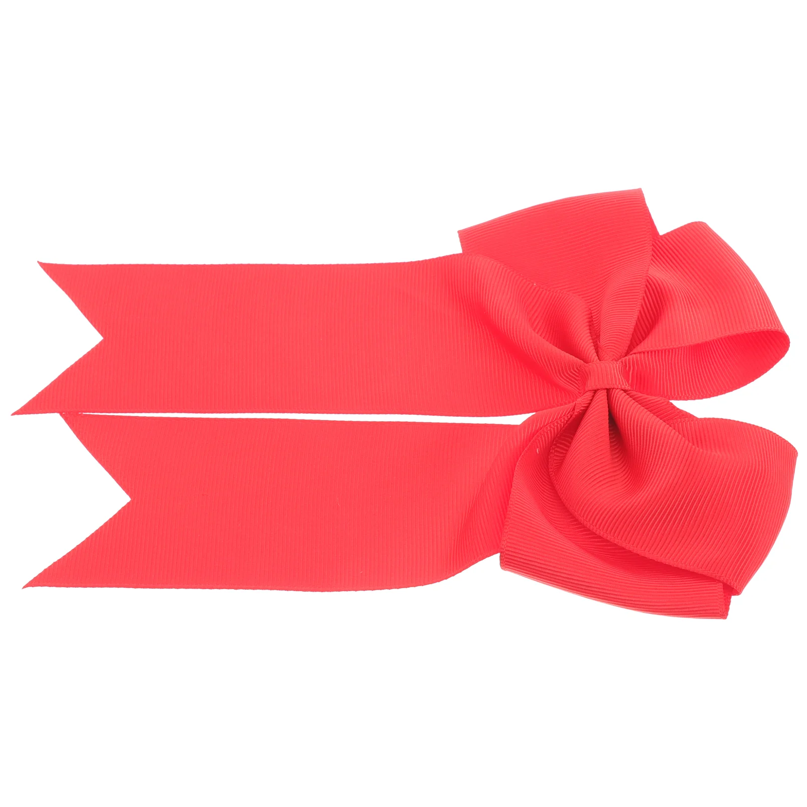 

Hairpin Double-layer Fishtail Ribbon Headdress Red Giant Bow Clip (big Red) Jewelry Girl Bows Metal Clips