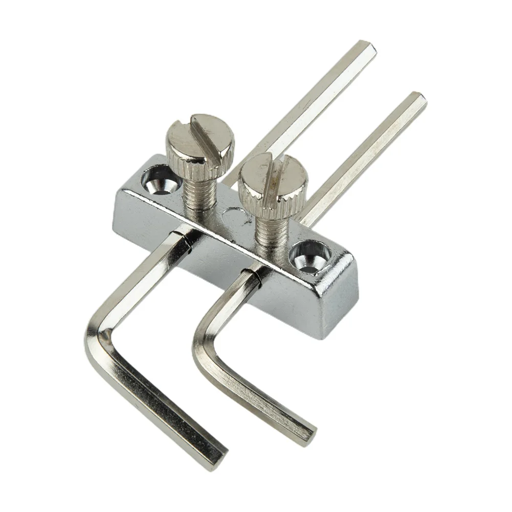 Guitar Parts Hex Wrench Holder Gold Guitar Tremolo Metal Silver With Screws With Wrenches Accessorys Brand New headstock mounted allen key wrench holder tool for floyd rose tremolo allen wrench holder for guitar electric guitar tremolo