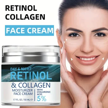 ENVISHA Viso Cura Della Pelle Retinolo Collagene Crema Anti-età Rughe Idratazione Profonda Idratante Salute Della Pelle Sbiancamento Esfoliazione