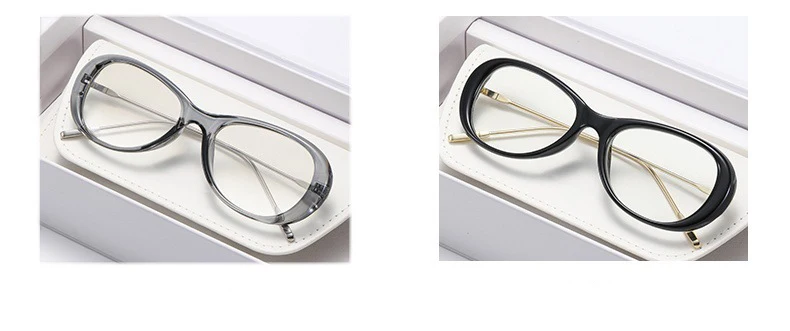 Retro-Myopie-Brille mit photochromem Farbwechsel, modischer Trend mit einem High-End-Gefühl für Damen und Herren 6166 – Detail 6