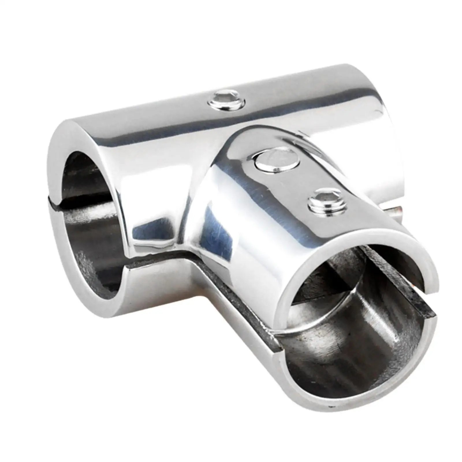 316 Stainless Steel Boat Marine Handrail Fittings 7/8" 90&deg; T/Tee Connector