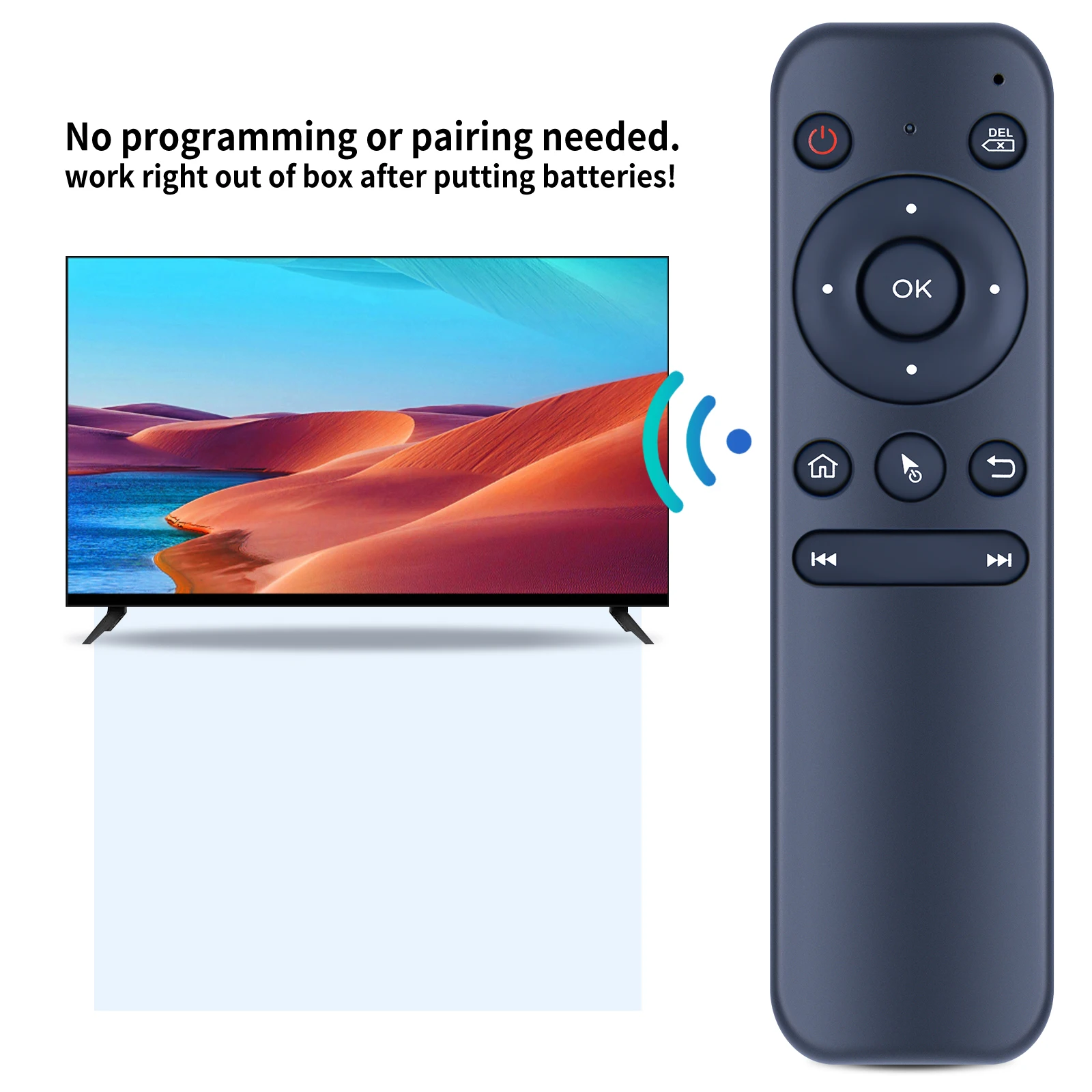 Remote Control fit for Ottocast CarPlay AI Box Compatible with