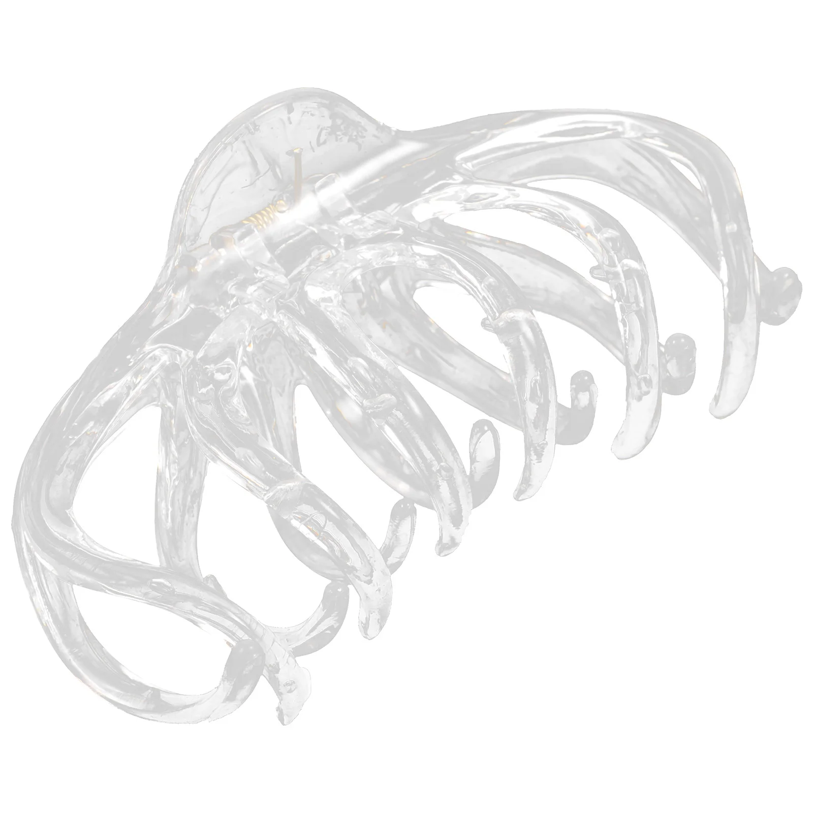 

6 шт. большой ретро-захват для головы 6 шт. (прозрачный 105 см) Аксессуары для укладки волос Тиара зажимы для тонкой задней части