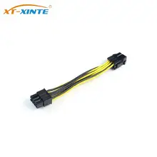 

6 Pin Feamle To 8 Pin Male PCI Express Power Converter Cable CPU Video Graphics Card 6Pin To 8Pin PCIE Power Cable 12cm