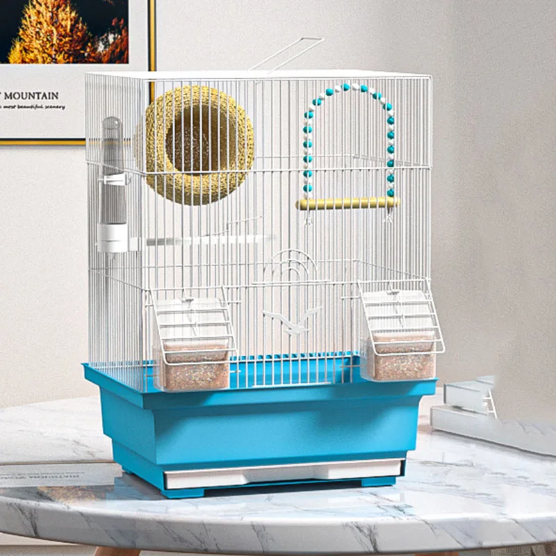 

Hamster Pet Bird Cage Animal Chinchilla Quail Balcony Toys Carrier Parrot Bird Cage Canary Nido Para Pajaros Habitat Decor