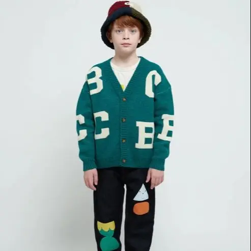 

12 Styles Korean Kid Children's Boys Girl Clothing Sweater Ins Style New Autumn/ Winter High Quality Cotton Printed Sweater