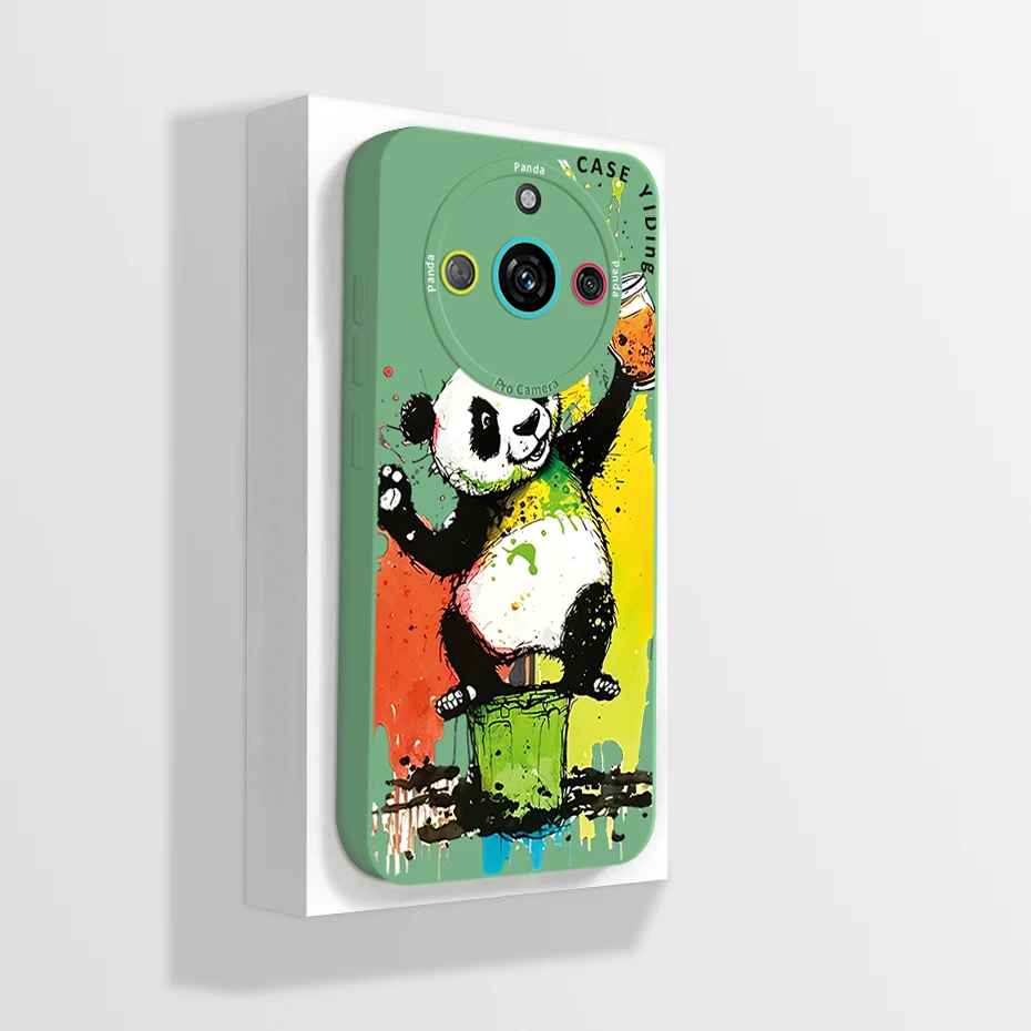 Stylish Shockproof Phone Case - Painted Design