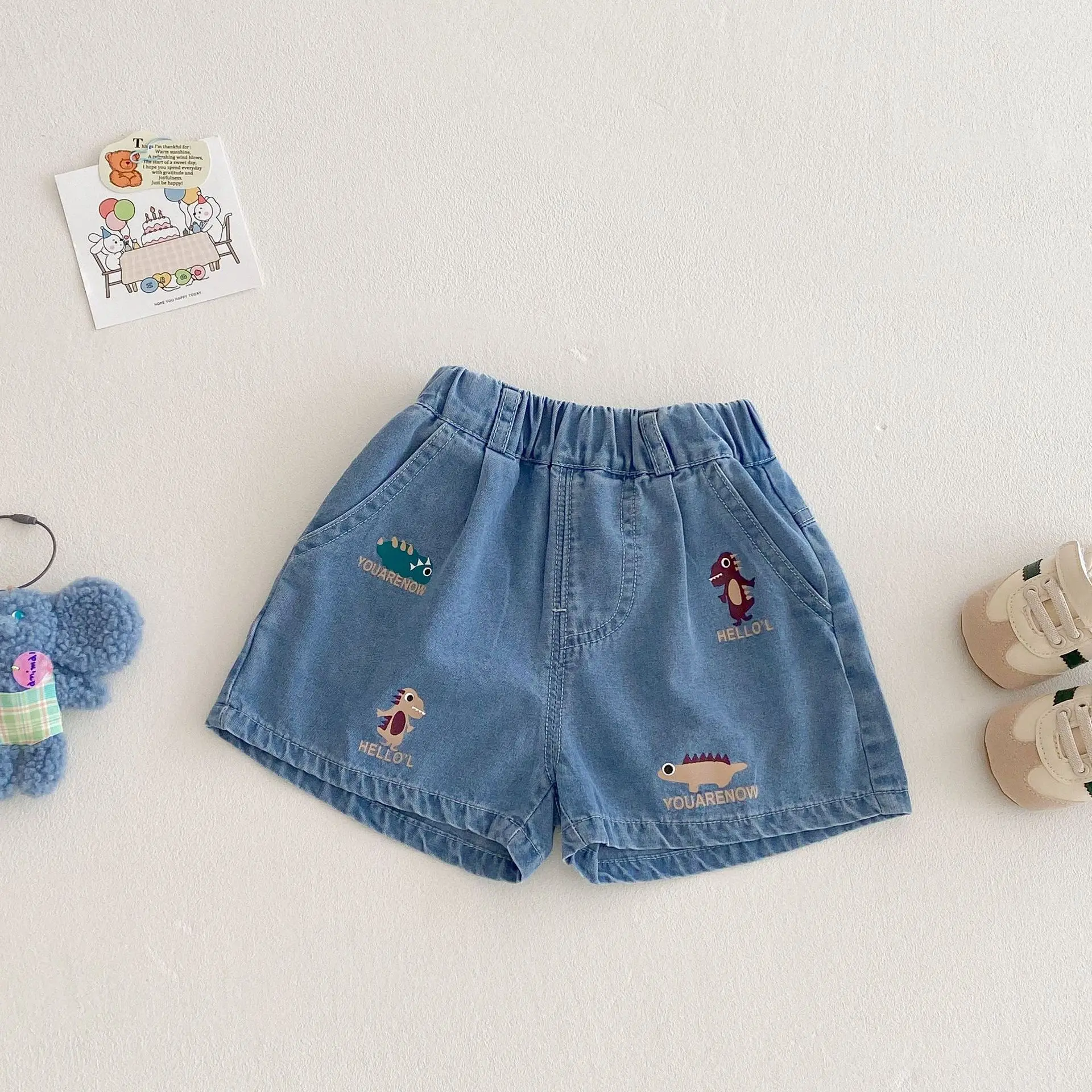 Denim Shorts for Kids Summer Clothing