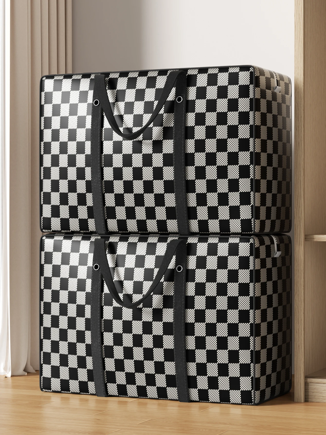 Super load-bearing clothing storage bag Large capacity waterproof moving bag Quilt clothing dust bag Moving bag duffel bag 4