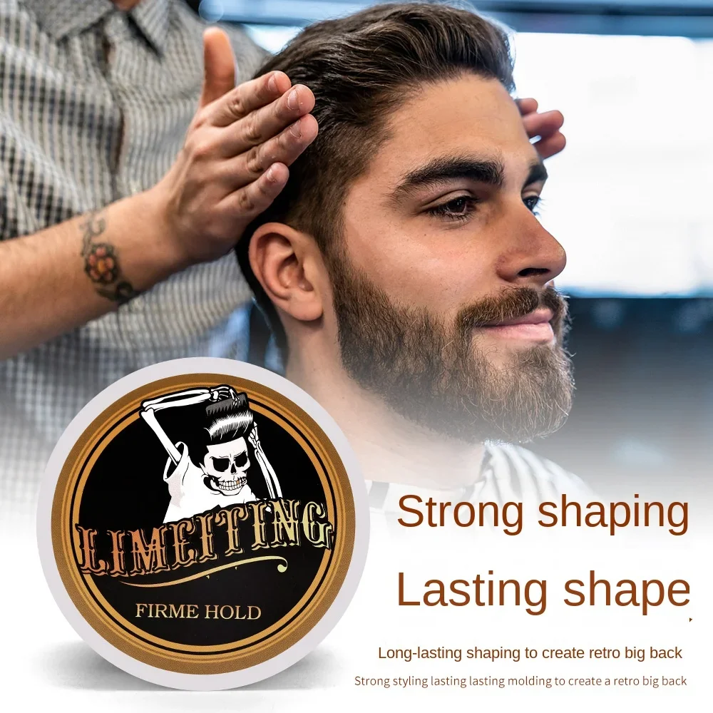 Description Picture 4 of itemBarber Shop Power Hair Styling Pomades Hairstylist Stylist Hair Conditionertools Professional Men'S Styling Pomade Gel Wholesale