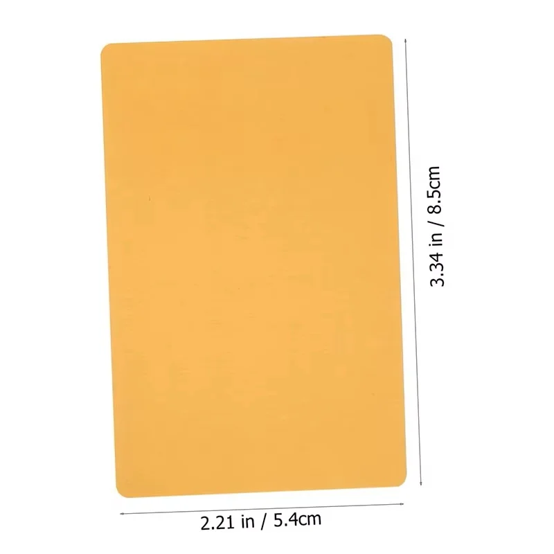 알루미늄 금속 명함 DIY 각인 카드 가정용 사무용품 알루미늄 블랭크 레이저 각인용 레이저 블랭크