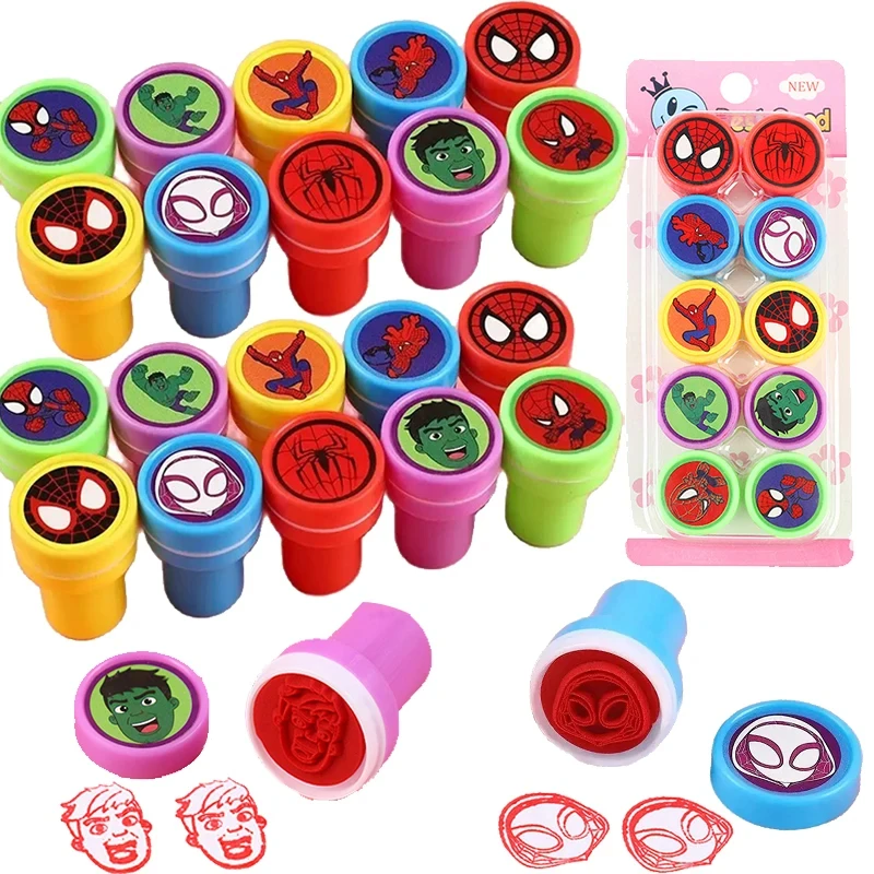 Spiderman Themed Seals Kids Spidey and His Amazing Friends Stamps Birthday Party Gifts Favors Classroom Rewards Prizes party supplies birthday party supplies spiderman party supplies spiderman party toys