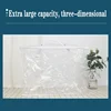 Clear Zippered Storage Bags with Zipper Handles  Extra Large Capacity Closet Underbed Organizer for Clothes Bedding Comforter 5