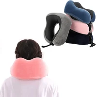 U Shaped Memory Foam Neck Pillows Soft Travel Pillow Massage Neck Pillow Sleeping Airplane Pillow Cervical Healthcare Bedding 1