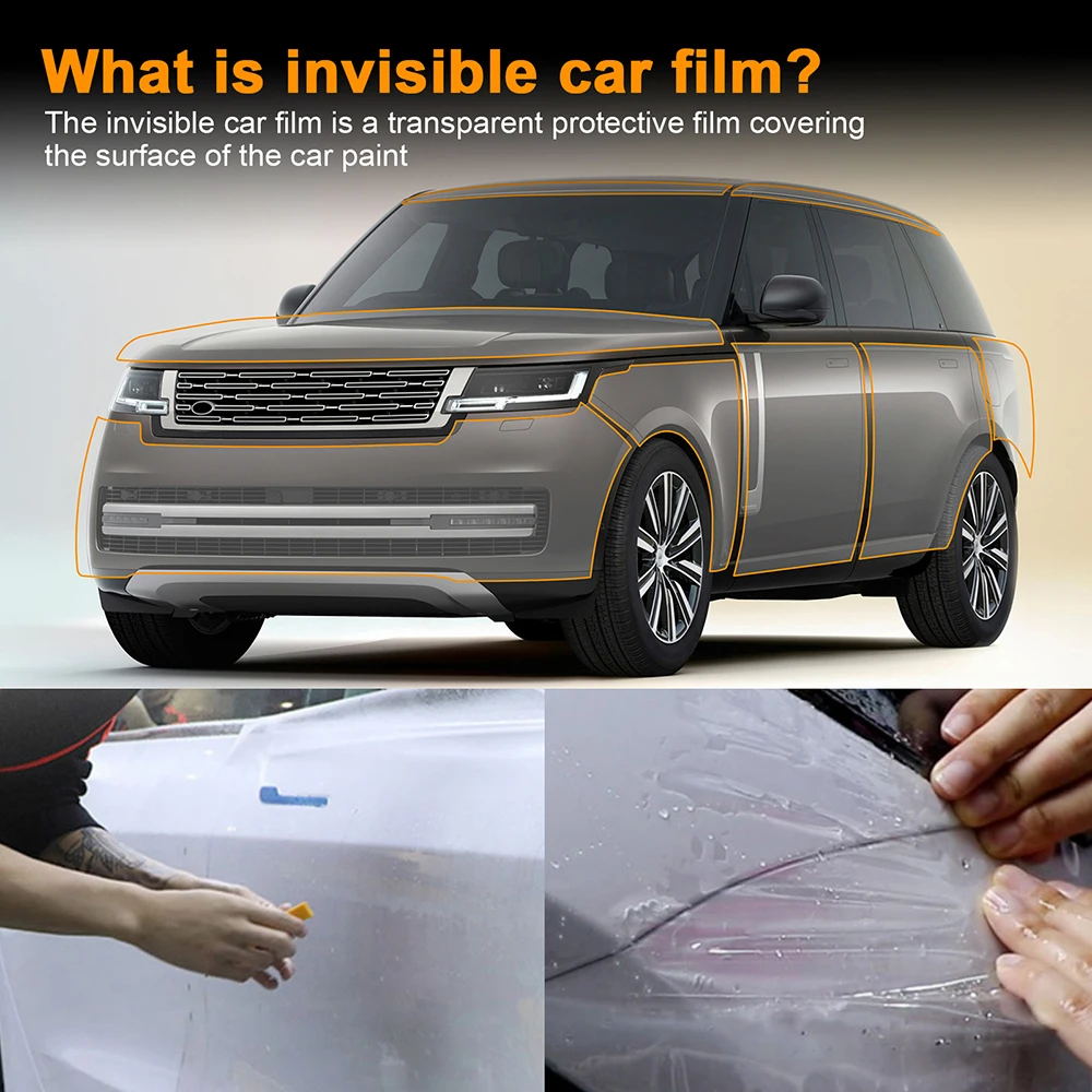 

Tpu Transparent Protective Film For Range Rover Standard Wheelbase 2023-UP Car Exterior PPF Paint Protection Transpare Stickers