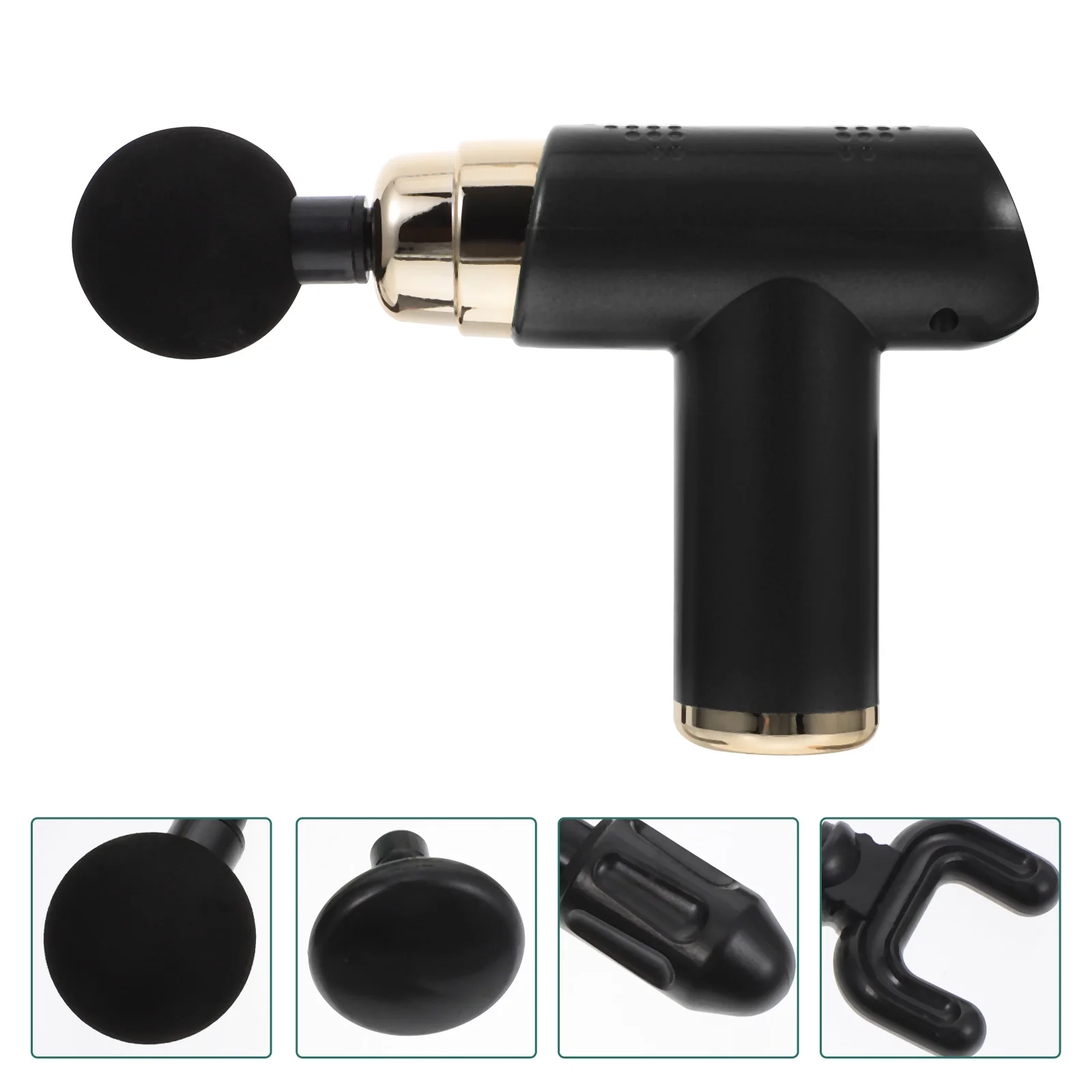 

Fitness Accessories Fascia Gun Household Body Massager Adjustable Percussion Muscle Shock