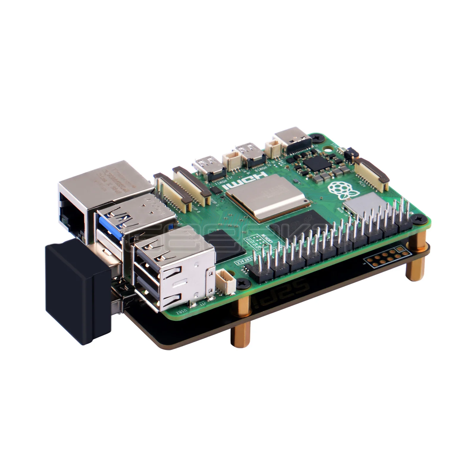 라즈베리 파이 5 2230/2242/2260/2280용 GeeekPi N06 M.2 NVME SSD USB 어댑터
