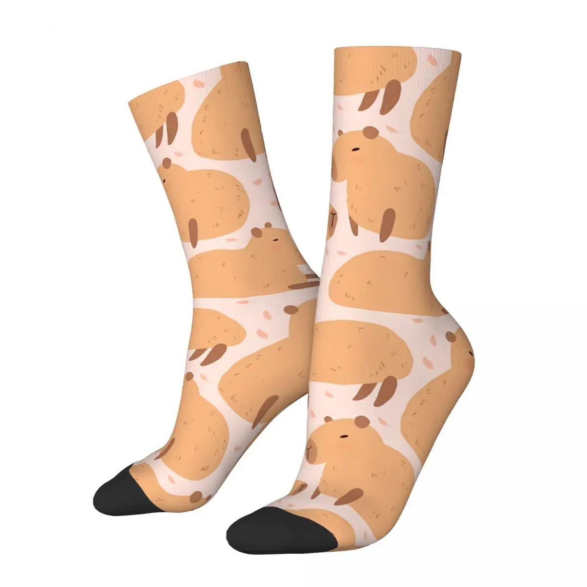 

Very Cute Capybara Cartoon Socks Male Mens Women Autumn Stockings Harajuku