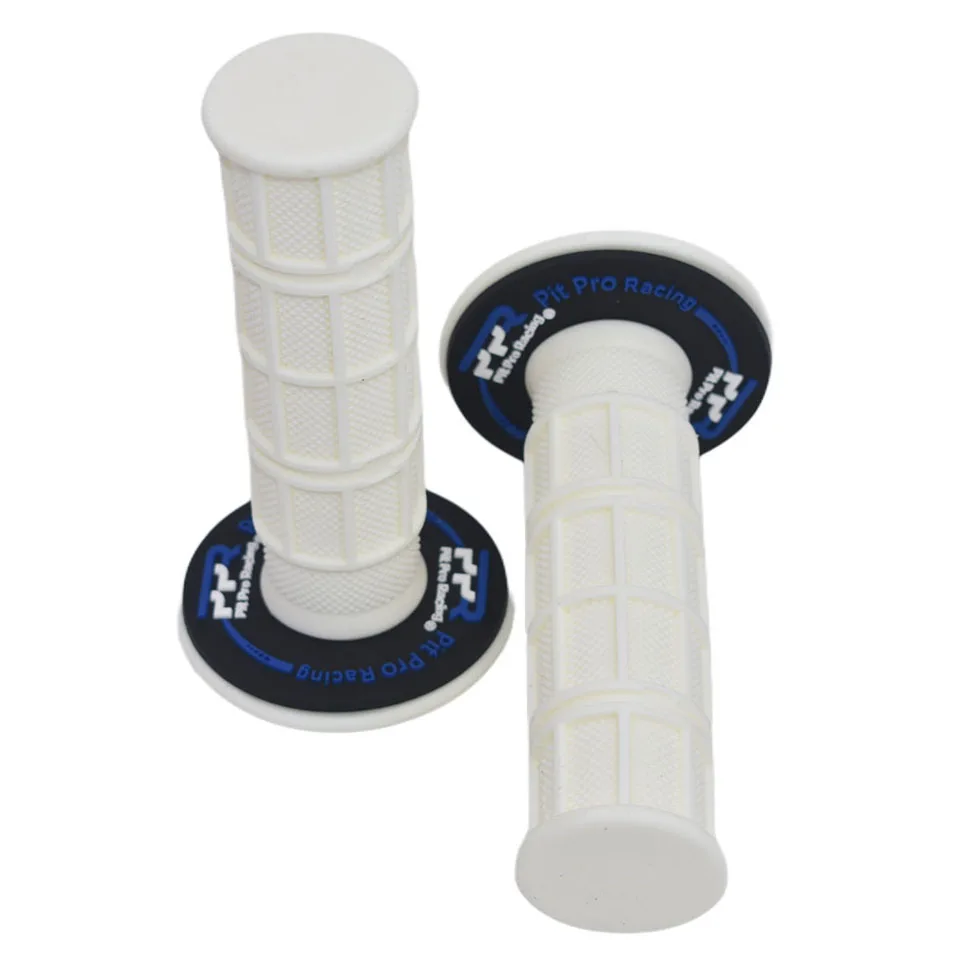 Vibrant Multi-Color Dirt Bike Handle Grips - Soft and Durable