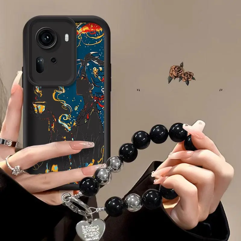 Beautiful Totem Sky Eye Bracelet Phone Case - Elegant and Protective Design