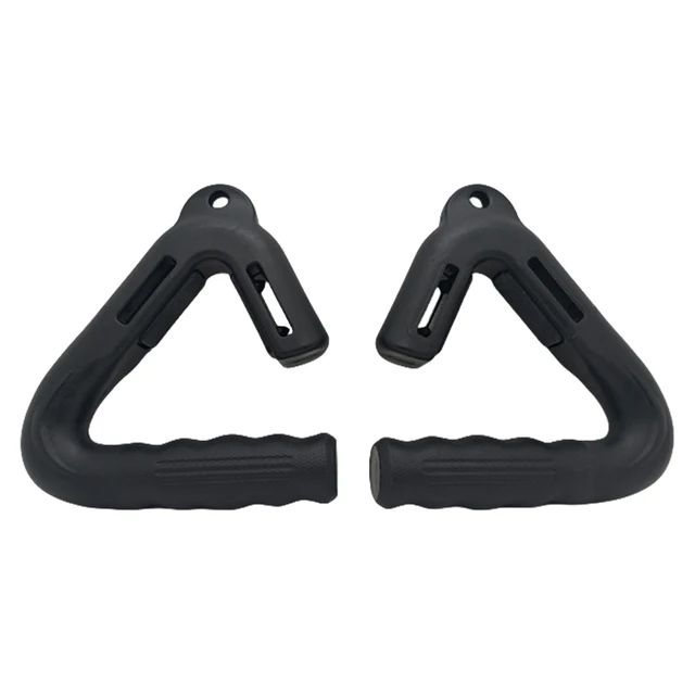 2Pcs Pulls Up Grip Handle Fitness Hook Handle Grip Non Slip Angled Grip Handle Resistance Band Handle for Barbell Pull-up Bars 2