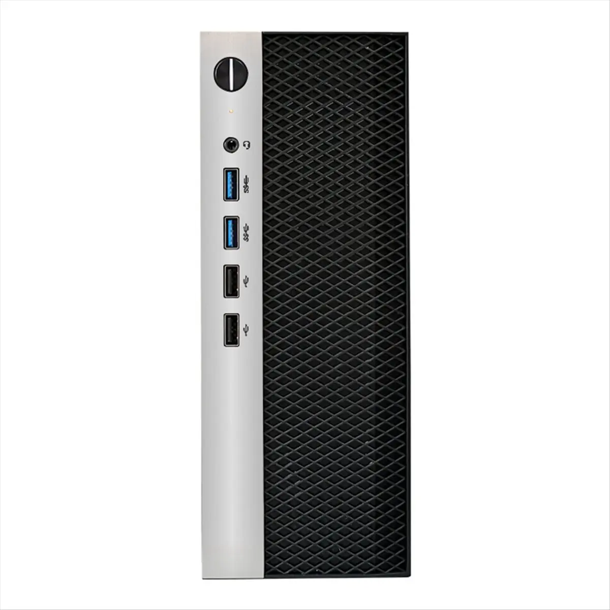 *A99Z 미니 ITX 컴퓨터 케이스 HTPC 섀시, 4XUSB 지원, 1U PSU 호환, 미니-ITX 메인보드 호환