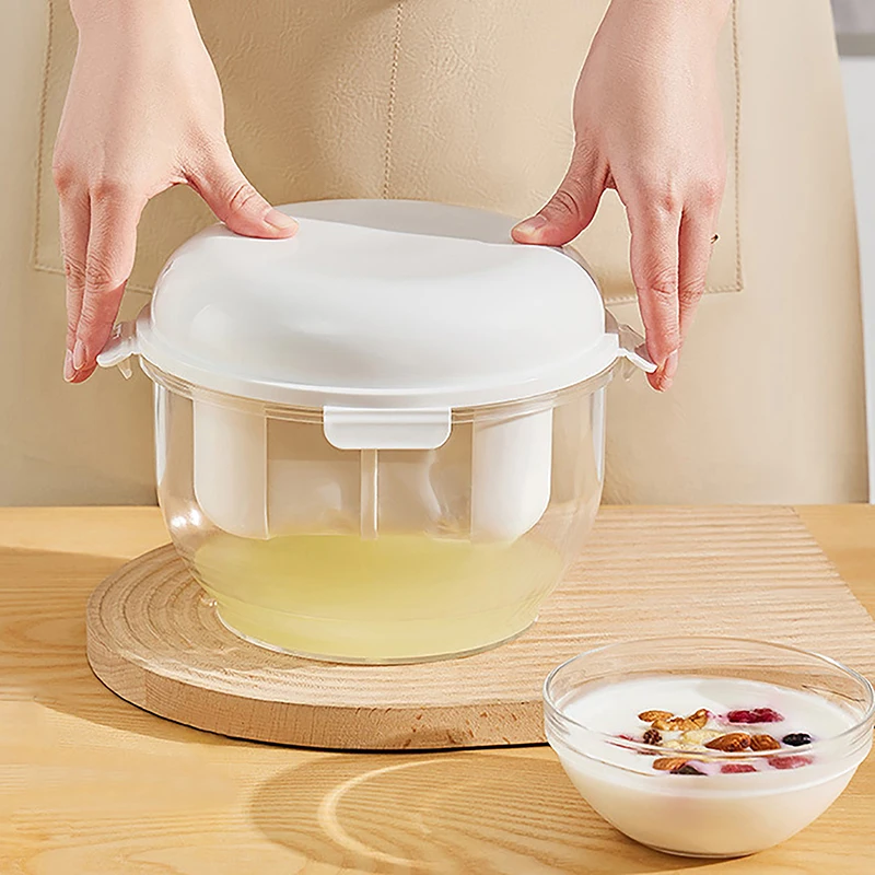 Cheese Maker Yogurt Strainer Coffee Yogurt Filter Maker Self-Made Greek-Yogurt Soybean Milk Cheese Whey Separator
