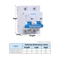 Système photovoltaïque disjoncteur cc 12 ~ 125V 80A 100A 150A 200A 250A, interrupteur de protection contre les courts-circuits pour batterie de yacht RV solaire 4