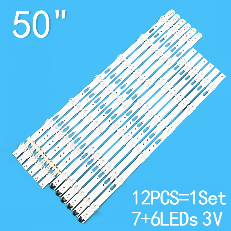 

New 12PCS/lot For 50" TV V6DU-500DCA-R2 V6DU-500DCB UN50KU6300 UE50KU600 UE50MU6125 UE50MU6170 UE50MU6179 UE50MU6192 UE50MU7000