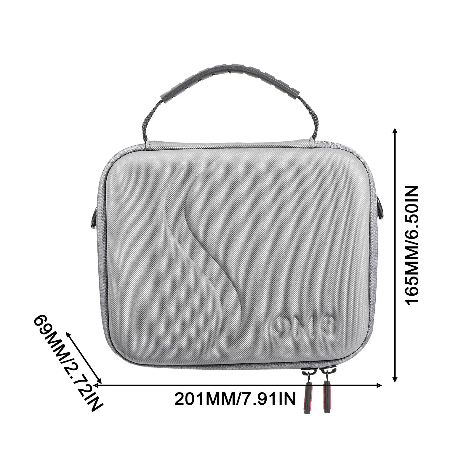 Storage Bags for DJI OM 6 Carrying Case Grey Durable Portable for DJI OM6 Osmo Mobile 6 Handheld Gimbal Accessories storage bags,camera storage case