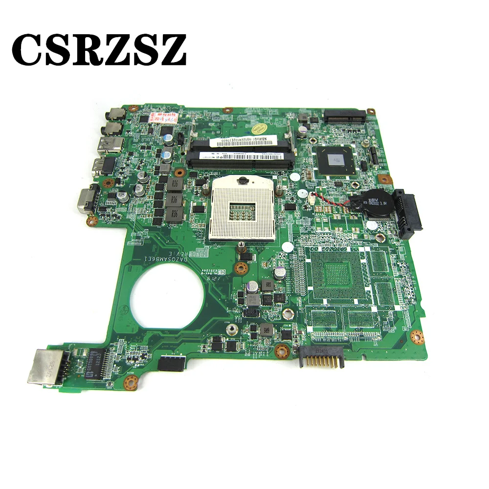 

CSRZSZ Laptop motherboard For Acer aspire E1-471 E1-431 series mainboard DAZQSAMB6E1 NBM0Q11001 Full tested