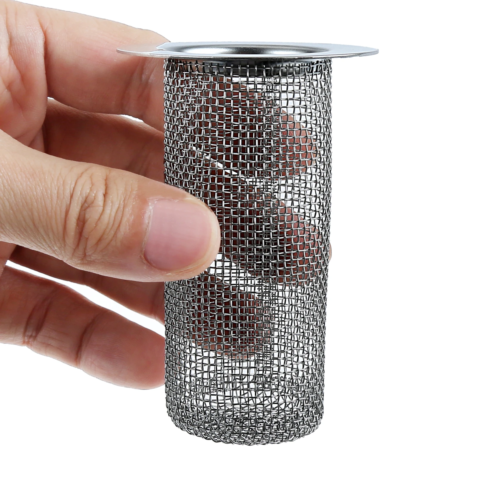 1pc Floor Drain Filter 304 Stainless Steel Mesh Basket Anti-hair Anti-clog 28mm-80mm 1"-3" Kitchen Bathroom Anti-rat/mosquito 3
