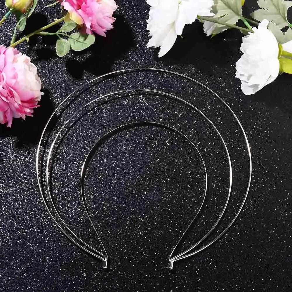 Angel Gold Hairbands Sylish Hair Hoop Bridal Wedding Headband Women DIY Headband Korean Hair Hoop Halo Hair Crown Thin