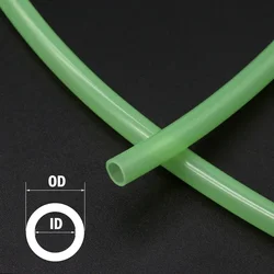 Versatile High - Temperature Resistant Silicone Tubing - Available in 17 Vibrant Colors - ID 6mm x OD 8mm (Fresh Green)