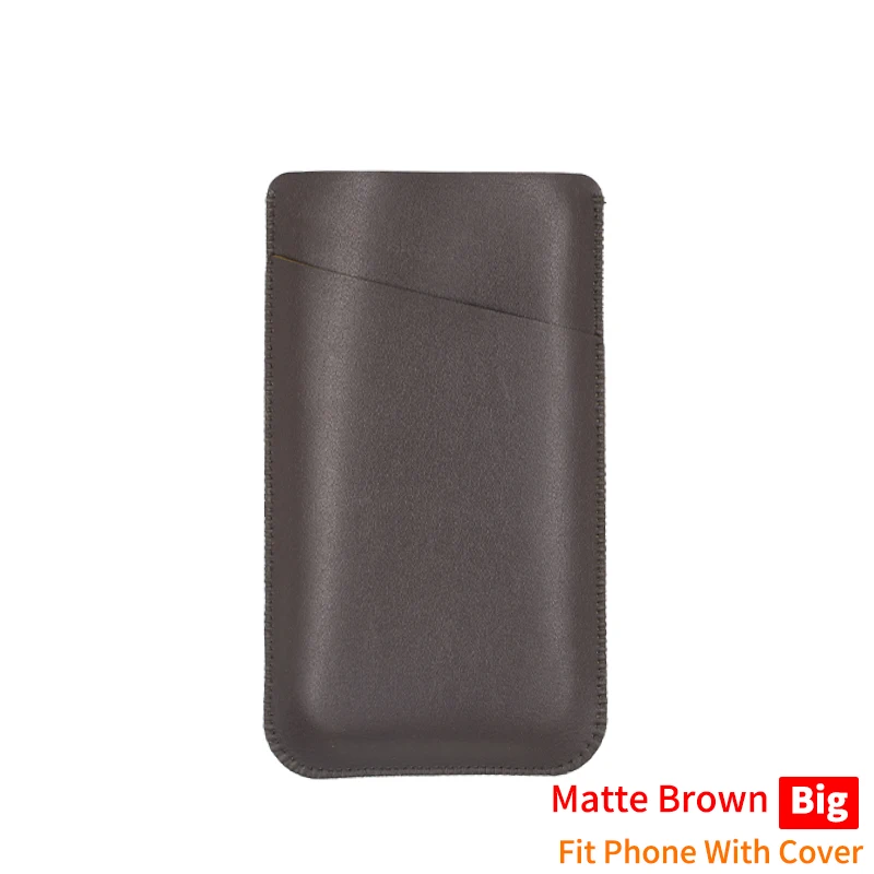 Universal PU Leather Phone Bag Pocket Wallet Pouch Case