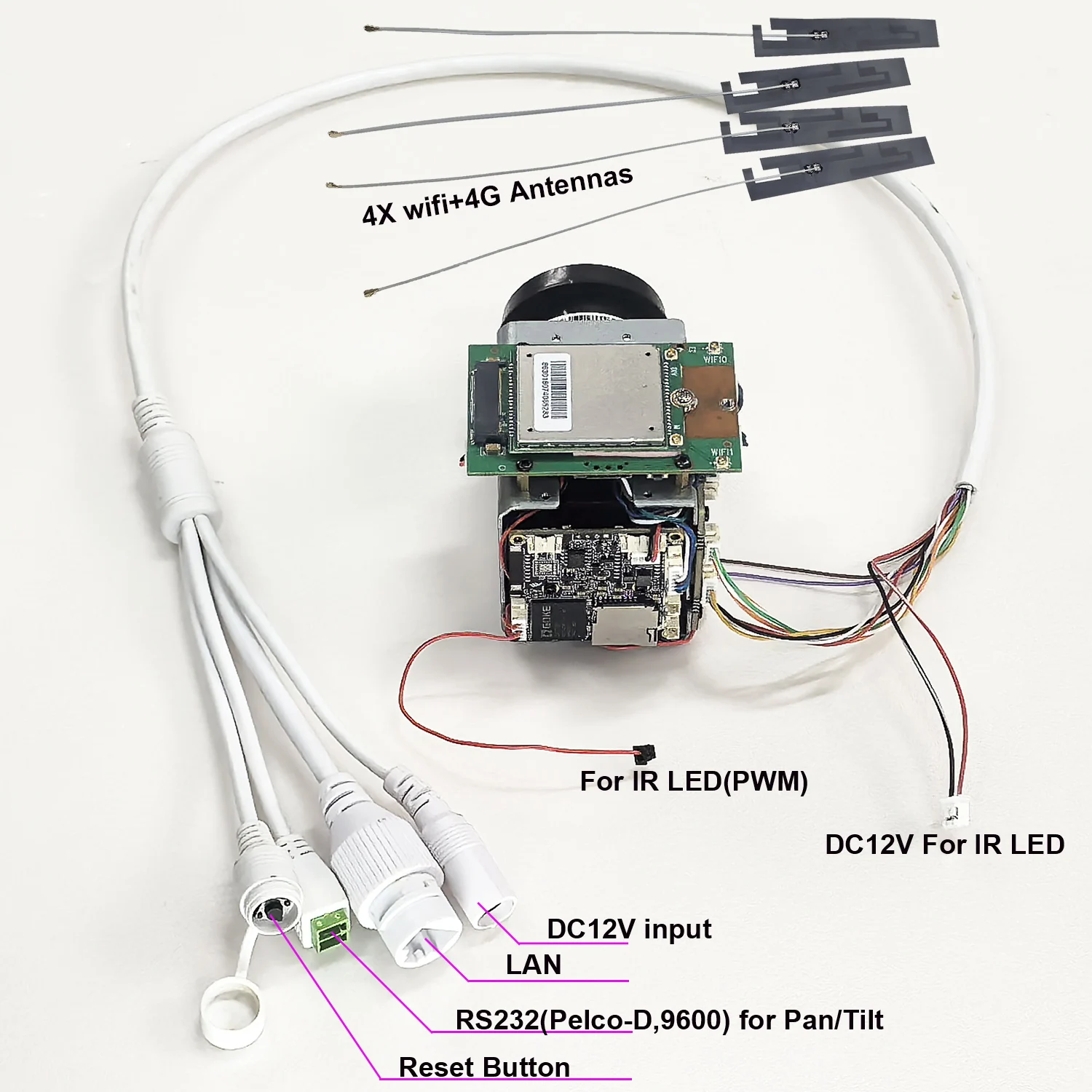 Camhi 5MP 240倍ズーム 4Gワイヤレス自動ズーム追跡 ヒューマノイド IMX 335 IPカメラ ワイヤレスAP DVレコーダー SD  4G SIM - AliExpress