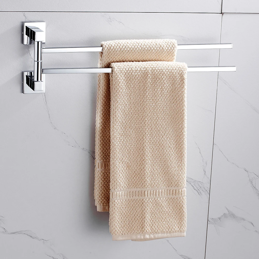 Stainless Steel Wall Mounted Towel Holder Rack