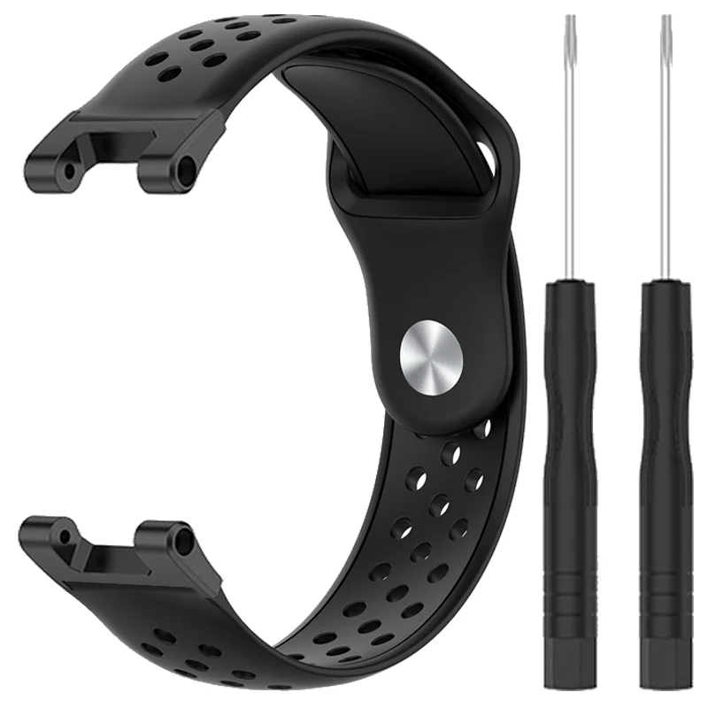 Breathable Silicone Sports Watch Band Bracelet