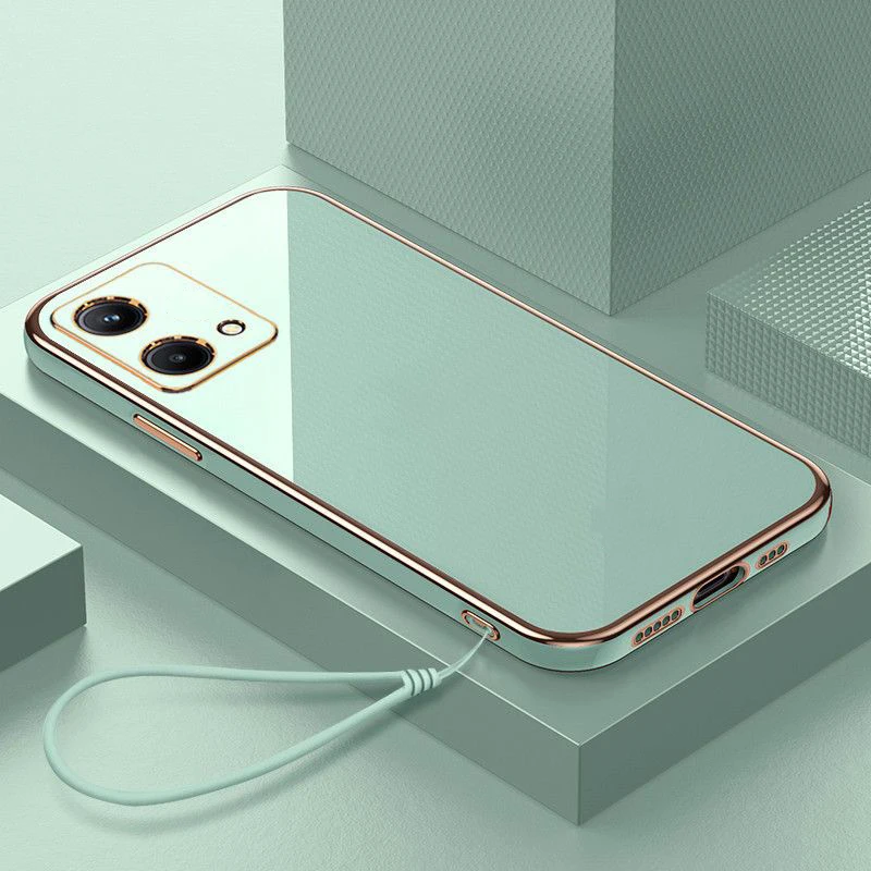 thumbnail image 1 of For Motorola G84 Case Moto G54 Phone Case MOTO G73 G72 G62 5G G60S G53 G42 G32 G22 Luxury Square Plating Shockproof Back Cover, 1 of 5