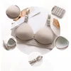 Women Plus Size Comfort Bra Wire-Free Seamless Non-Magnetic Thin Cup Solid Color Breathable Everyday Wear Bras 2