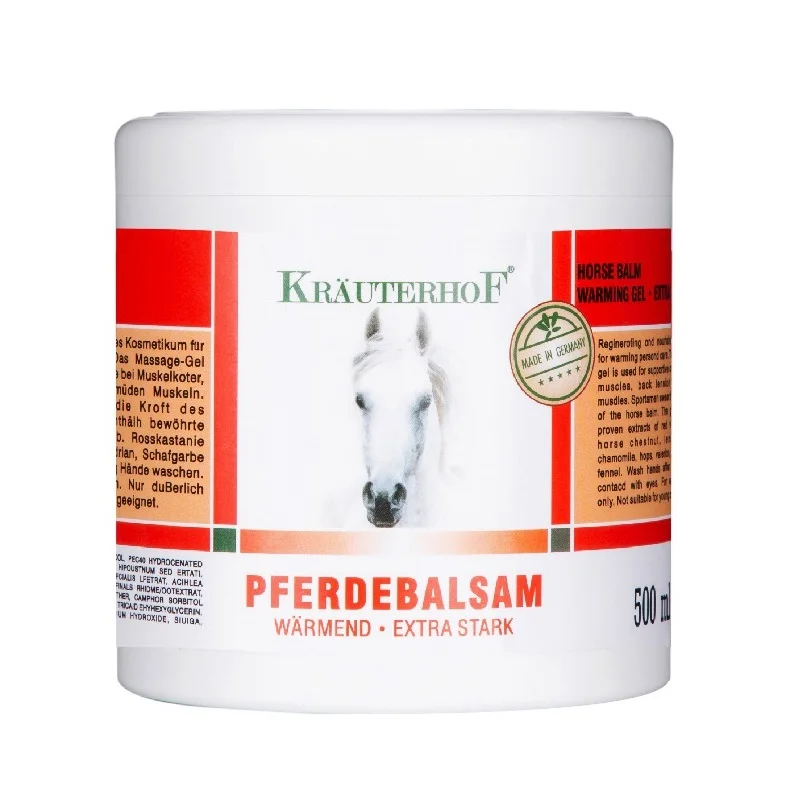 

Original German Warm Massage Gel Horse Chestnut Balm Relax Calm Muscles 500g/250g