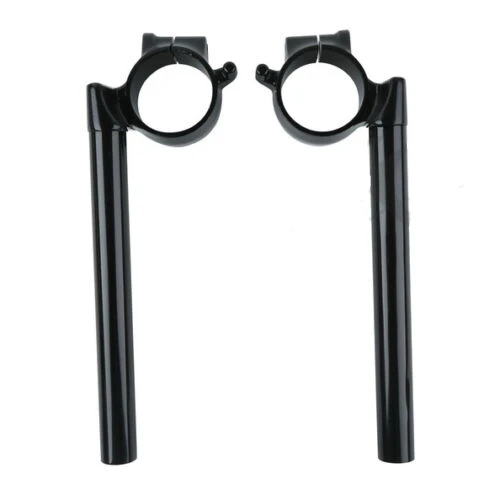 Motorcycle 50mm Black Clip ons Handlebars Handle Bar For Honda