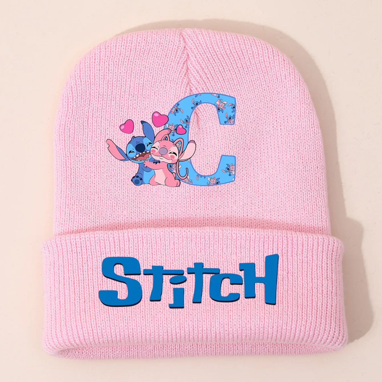 Disney Stitch Winter Hats for Women Men Beanies Knitted Solid Hat Girls Female Beanie Caps Warmer Bonnet Ladies Casual Cap Gifts 4